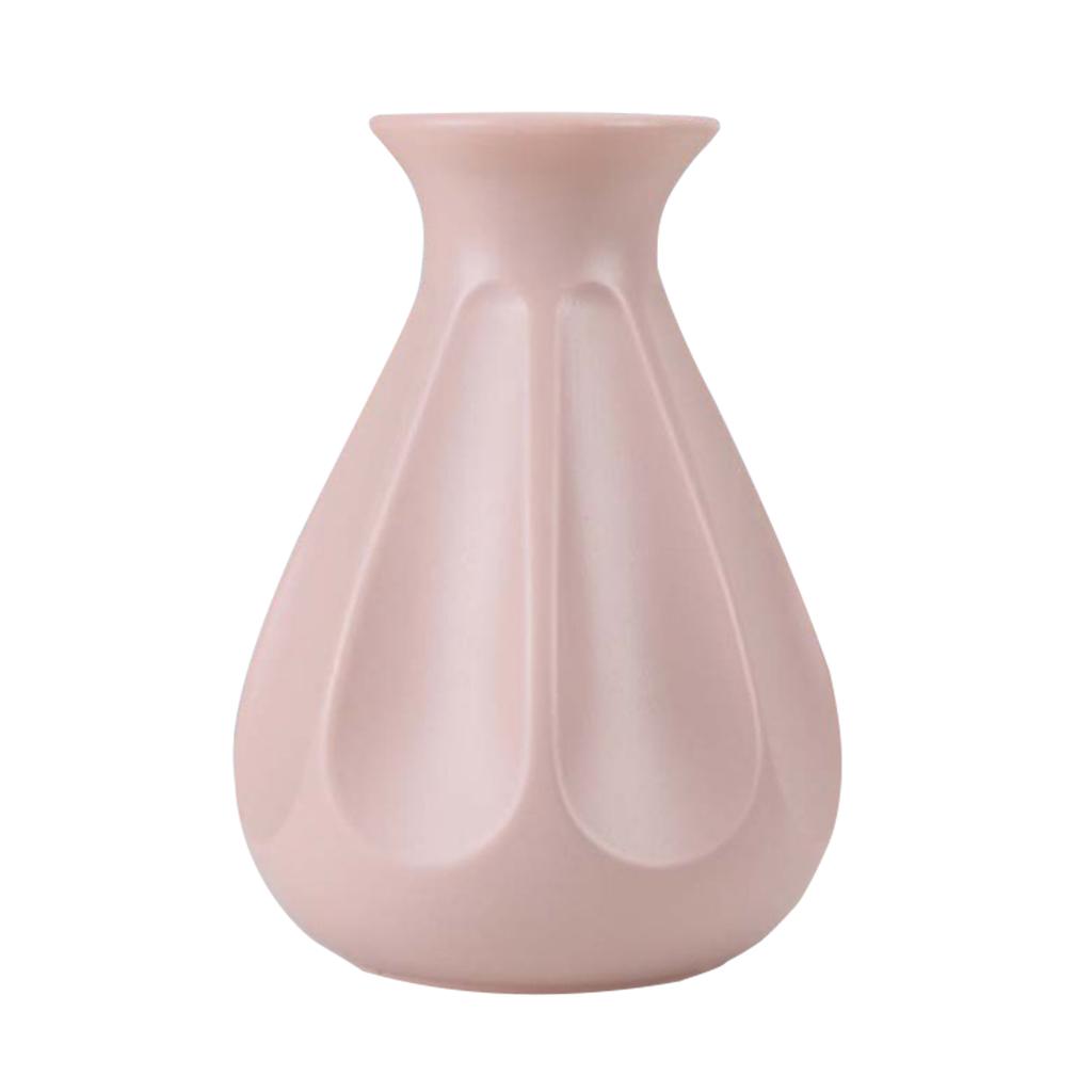 Bud Flower Vases Decorative Plastic Vase Tabletop Ceterpieces For Home Decor