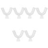 20-2pcs Soft Silicone Tooth Orthodontic Braces Set Mouth Guard Protector Dental Teeth Whitening Trays Retainer Oral Hygiene Care