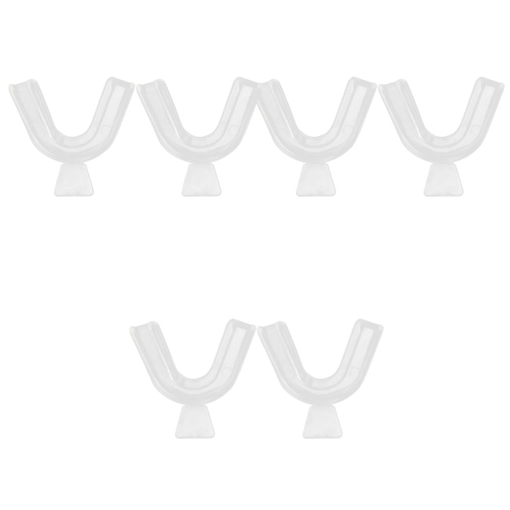 20-2pcs Soft Silicone Tooth Orthodontic Braces Set Mouth Guard Protector Dental Teeth Whitening Trays Retainer Oral Hygiene Care