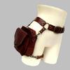 Medieval Waist Belt Drop Leg Bag Leather Waist Bag Motorcycle Waist Bag Halloween Costume Accessories for Women Women