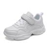 Kids White Mesh Sneakers Boys Girls Toddler School Performance Lightweight Breathable Low Top Casual Shoes