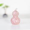 Resin Filled Natural Crystal Gourd Ornaments For Home Decor Gift Ideas
