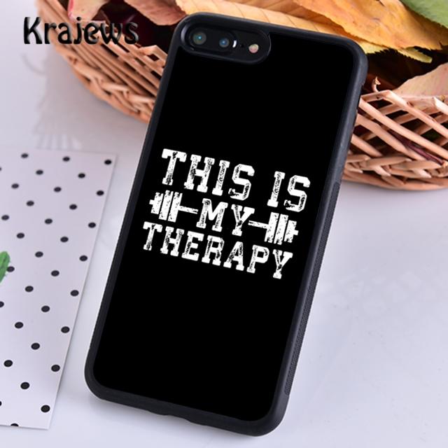 Krajews Fitness Bodybuilding Gym Husa telefon pentru iPhone 14 5 6s 7 8 plus X XR XS 11 12 13 pro max Samsung S21 S22ultra Plus