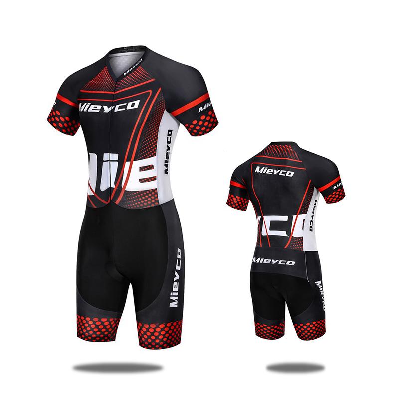 2024 Triathlon Suit MTB Short Sleeve Skinsuit Cycling Jersey Jumpsuit Racing Men's Tracksuit Clothing Bicycle Mountain Bike Wear