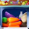 Juego de Cocina para Niños de 34 Piezas con Luz y Sonido, Juego de Parrilla para Juego de Roles para Educación Temprana, Juguetes de Cocina Casera