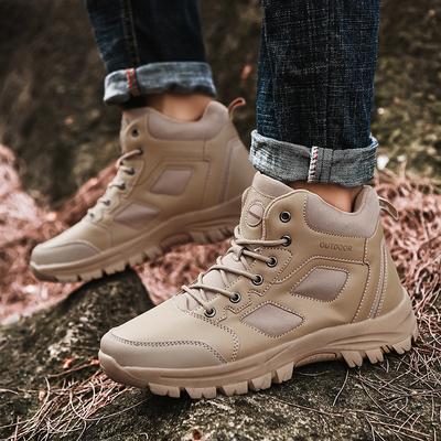 Nouvelles chaussures décontractées d'extérieur pour hommes chaussures de randonnée à plateforme bottines bottes de neige bottes de montagne mode chaussures de sport