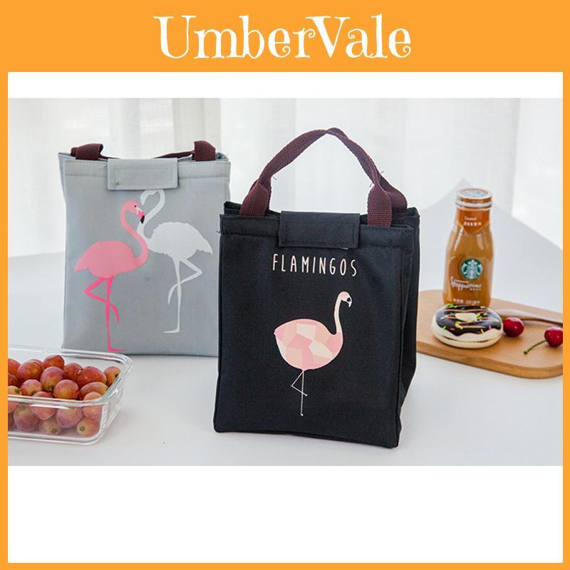 Vielseitige Flamingo-Lunchtasche Mit Zeitlosem Design Ideal Für Ausflüge An Den Strand Und Zum Picknick