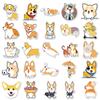 50 Cute Corgi Dog Stickers for Suitcases, Stationery, and Journals
