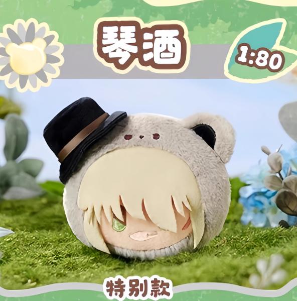 Ultimo Caldo Originale Detective Conan Xiong Xiong Peluche Detective Scatola Cieca Ciondolo Testa Grande Anime Kaitou Regalo Progettato Per Amanti degli Anime