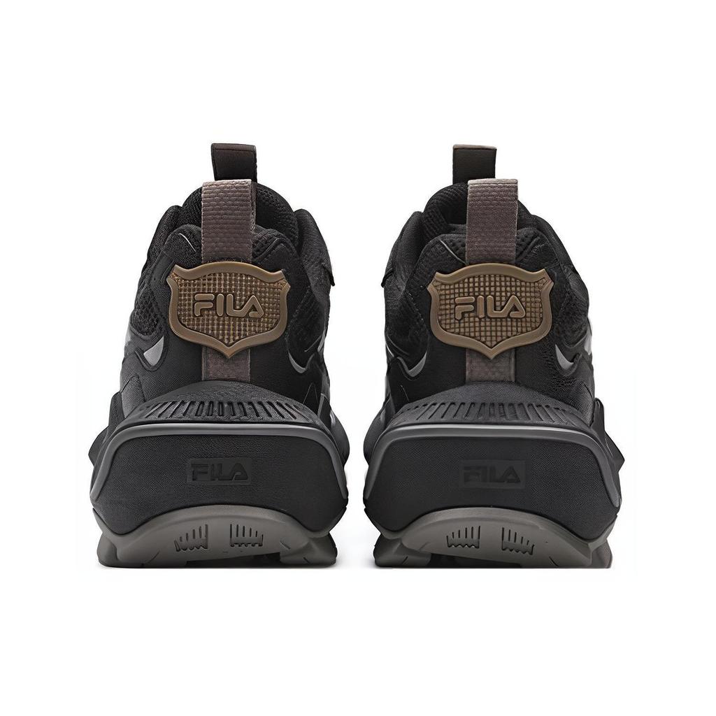 Fila CICLONE Textile, Synthetic Leather, Top Grain Cow Leather Cushioning Lightweight Height Increasing Low Top F12M411103FBC