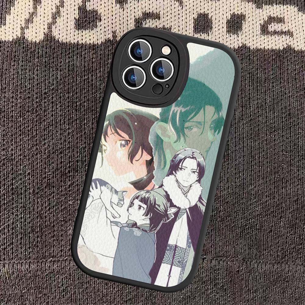 

Anime The Apothecary Diaries Phone Case Hard Leather For iPhone 16 15 14 13 12 Mini 11 14 Pro Max Xs X Xr 7 8 Plus Fundas iPhone 16 pro