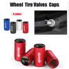 uwhxm4 Tire Valve Caps Decorative Tyre Wheel Stem Air Valve Cover for Skoda Octavia Rapid Fabia Superb Kodiaq Scala Karop Kamiq Citigo