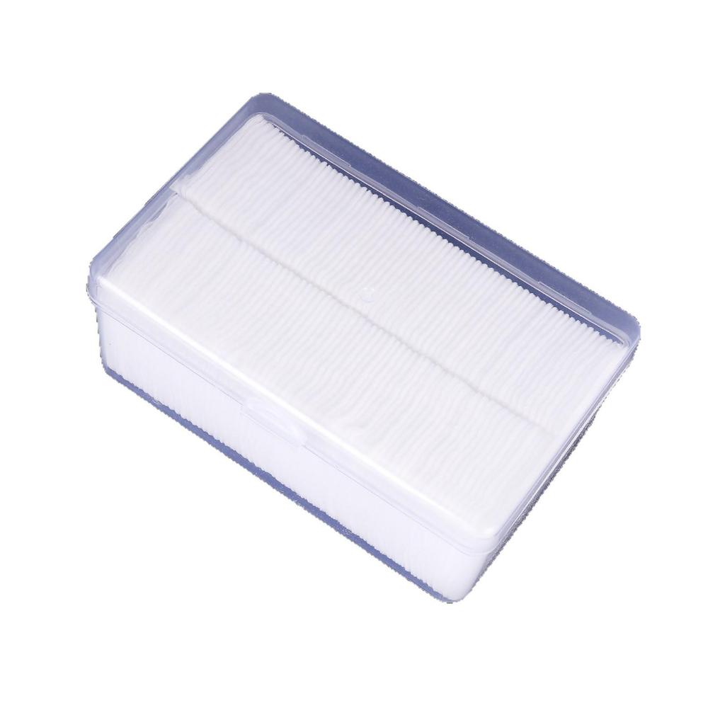Transparent Rectangular Plastic Cotton Pad Storage Box