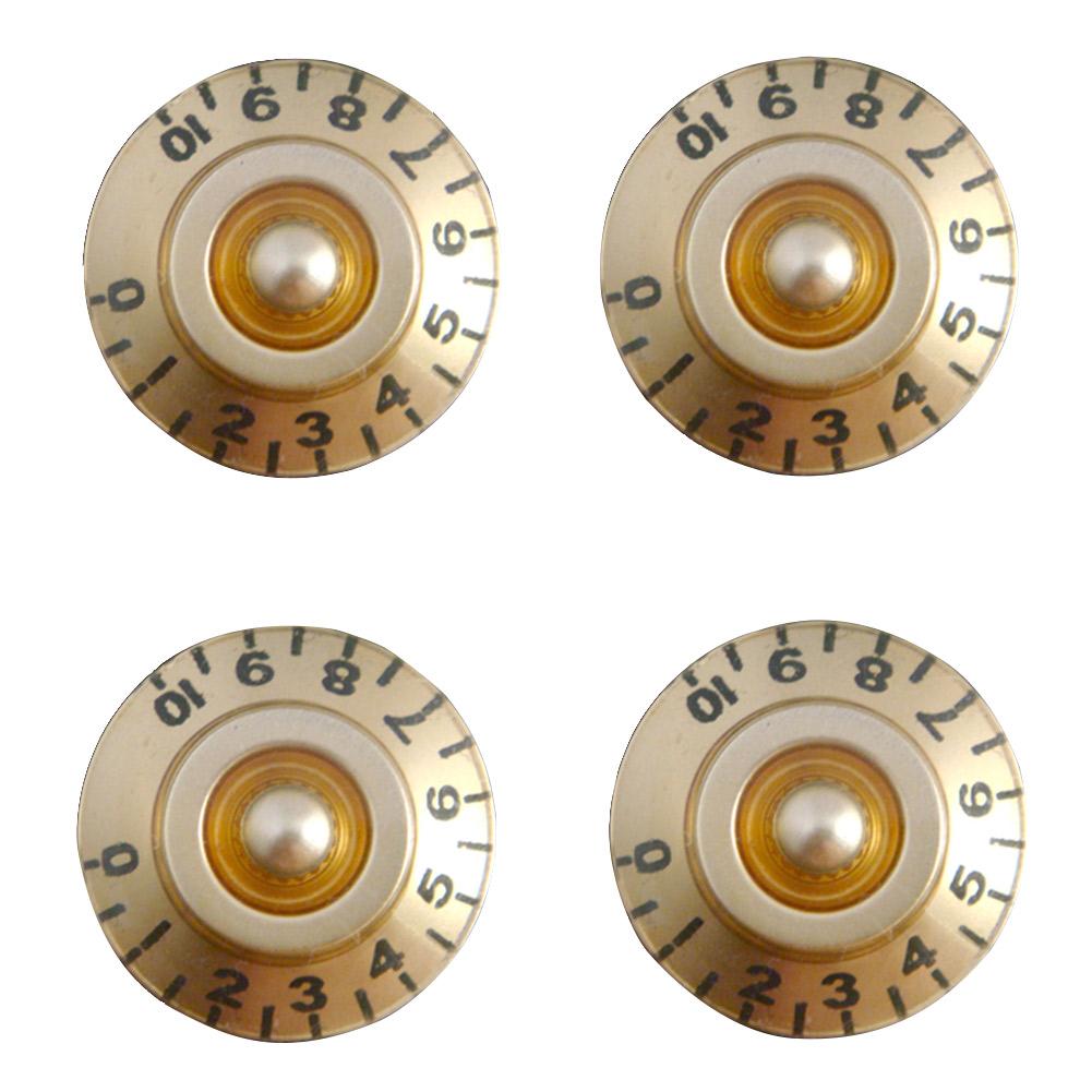 4pcs Electric Guitar Knob Cap Guitar Volume Tone Button Musical Instrument Multi-functional  Accessaries Supplies