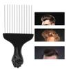 Hair Hairdressing Tool Fork Comb Hair Dying Straightening Curling Men Oil Hair Styling Comb