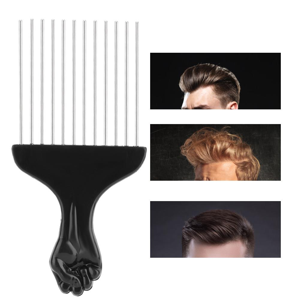 Hair Hairdressing Tool Fork Comb Hair Dying Straightening Curling Men Oil Hair Styling Comb