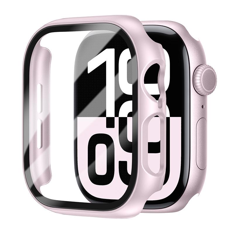 Etui na Apple Watch 10: Kompleksowa 46mm Ochrona PC i Folia dla iWatch