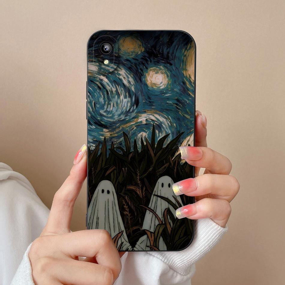 For Vivo Y93 Y93S Y91C Y91i Y90 Y1S Case Fashion Design Camera Protection Shockproof Back Cover Soft Liquid Silicone Phone Cases