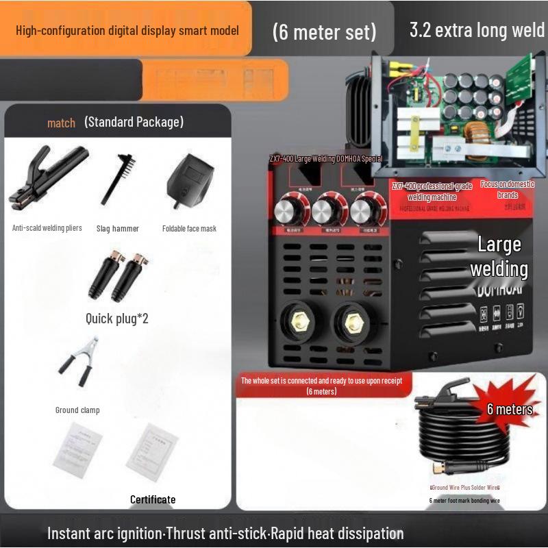 Kompakter Elektroschweißgerät: Tragbares Mini-Schweißset für zu Hause