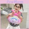Childrens Rainbow Backpack Eva Waterproof Animal Print School Bag For Kindergarten And Toddlers