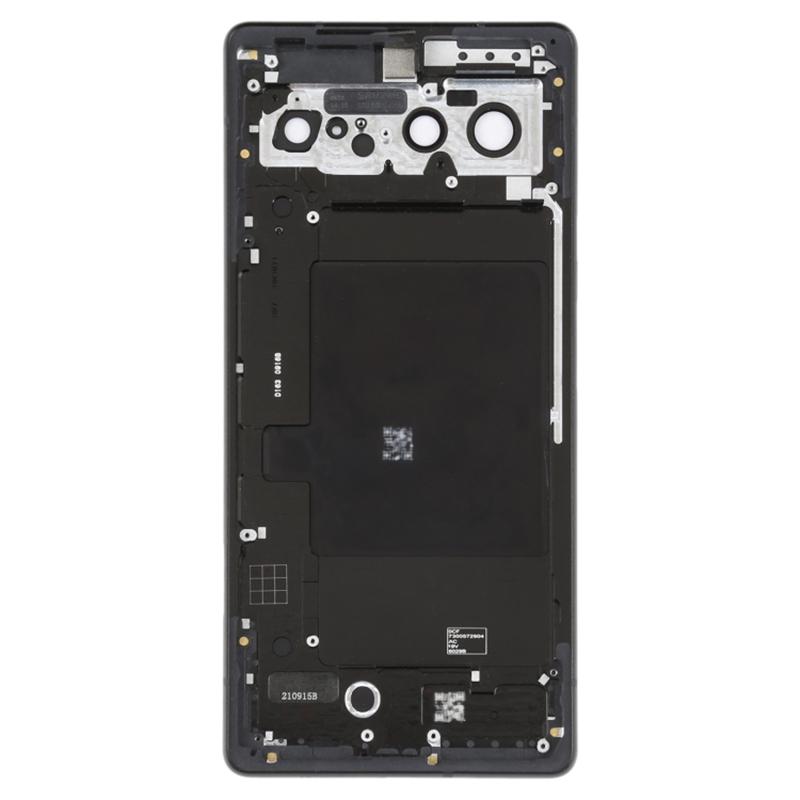 For Google Pixel 6 Back Battery Housing Cover+Middle Plate Frame Replacement