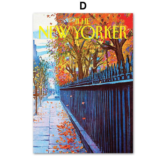 Aquarelle Paysage De La Ville De New York Citations Art Mural Toile Peinture Affiches Et Impressions Nordiques Images Murales Pour La Décoration Du Salon