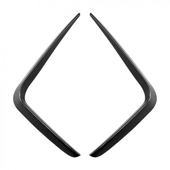 For BMW 4er G22 G23 M Sport - Front Side Vent Eyebrow Lamp Trim Cover 2X