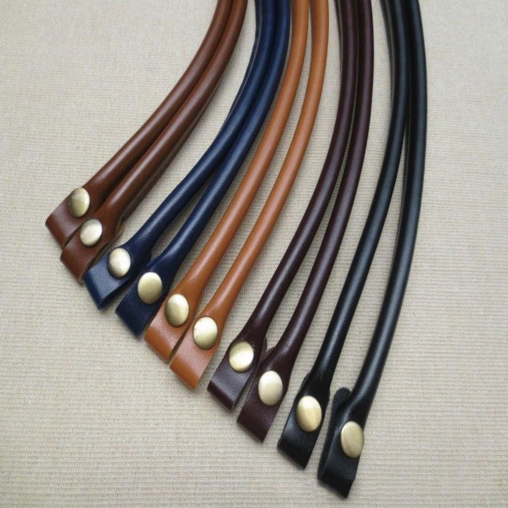 PU Leather Shoulder Strap Replacement Tote Bag Straps Simple Bag Handles  Lady