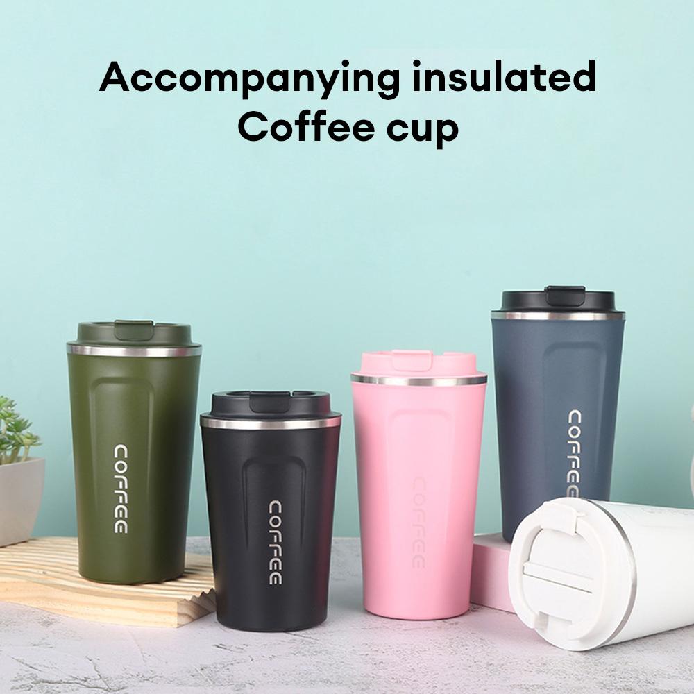 Stainless Steel Thermal Mug 380ml/510ml Travel Thermal Mug Leak-Proof Thermos Bottle Tea Coffee Mug Insulated Cup Water Bottle
