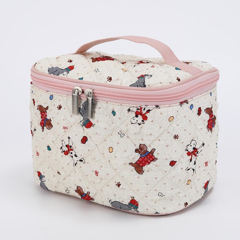 Portable Large Capacity Makeup Bag Cartoon Pattern Korean-style Makeup Storage Bag Cosmetic Bag Travel