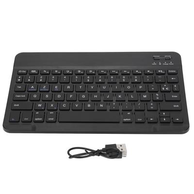 10in Wireless Keyboard Slim Waterproof Scissor Style Wireless Bluetooth French AZERT Keyboard for