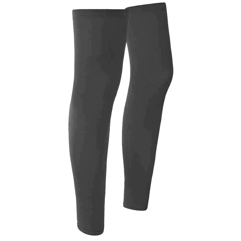 2Pc Summer Running Cycling Legs Sleeve Ice Silk Protection Compression Non-Slip Leg Warmer Cooling Sport Gear Sunscreen Leggings