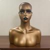 Female Display Bust Polished Finish Mannequin Head for Salon Owners