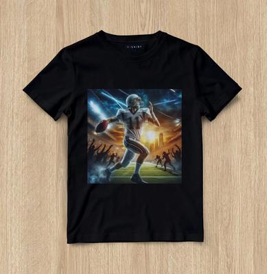 Custom NFL Playoff Excitement T-shirt Design Unisex Jersey Short Sleeve Tee