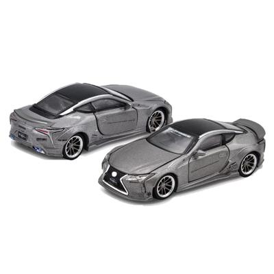 Era Car Liberty Walk Lexus LC500 Metall Silber Era Car LEXUS LB Works LC500 1/64