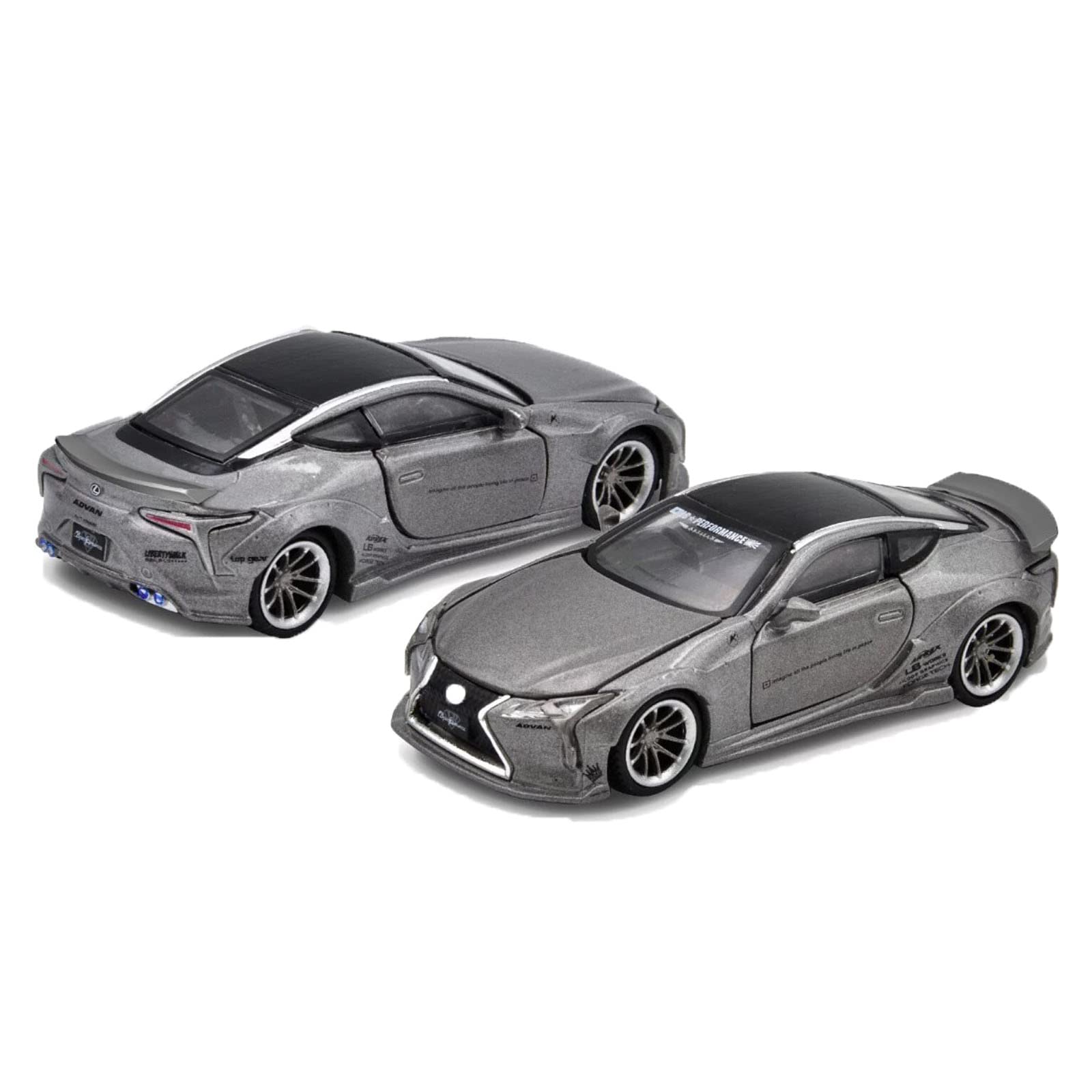 

Era Car Liberty Walk Lexus LC500 Metal Silver Era Car LEXUS LB Works LC500 1/64