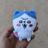 Yiji Cartoon Animation Drink Soda Hachiware Can Hachiware Hideous Cute Pendant Kawaii Plush Doll Schoolbag Pendant Doll Doll