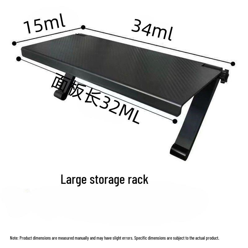 Punch-Free TV Monitor Storage Rack & Router Stand