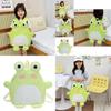 Trendy Cartoon Frog Backpack For Girls And Boys Playful Lightweight School Bag