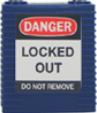 BREED Factory Supply Nylon Shackle G11 Safety Padlock KA