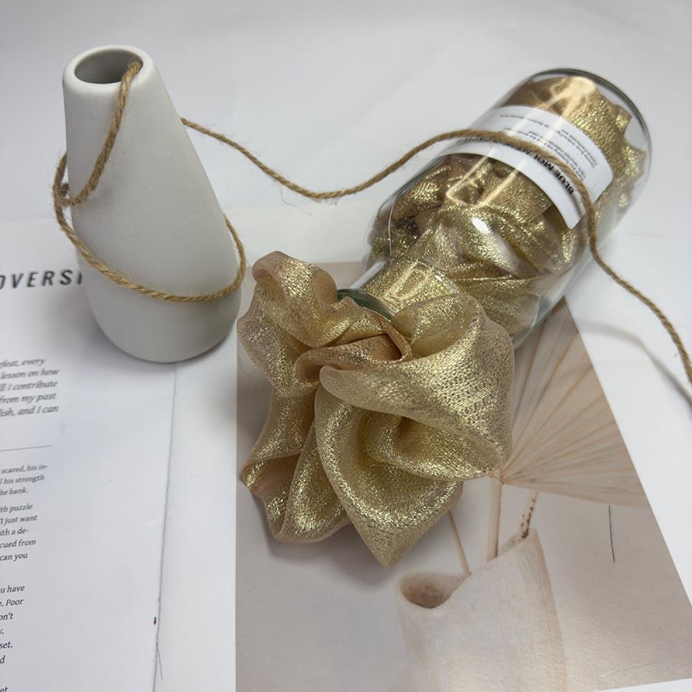 Gradient Organza Silk Curtain Gold Wedding Kindergarten Clothing Dress Creative Stage Fabric Background Fabric