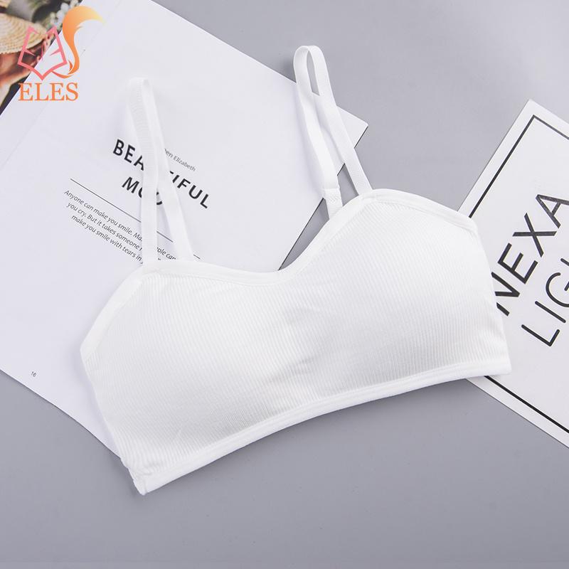 

Высококачественное женское нижнее белье, эластичный топ, один размер, полосатый бюстгальтер на бретельках, бесшовный вязаный бюстгальтер без косточек One size белый