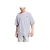 adidas 80s Loose Striped Tee Bliss Lilac Men Streetwear JD1683