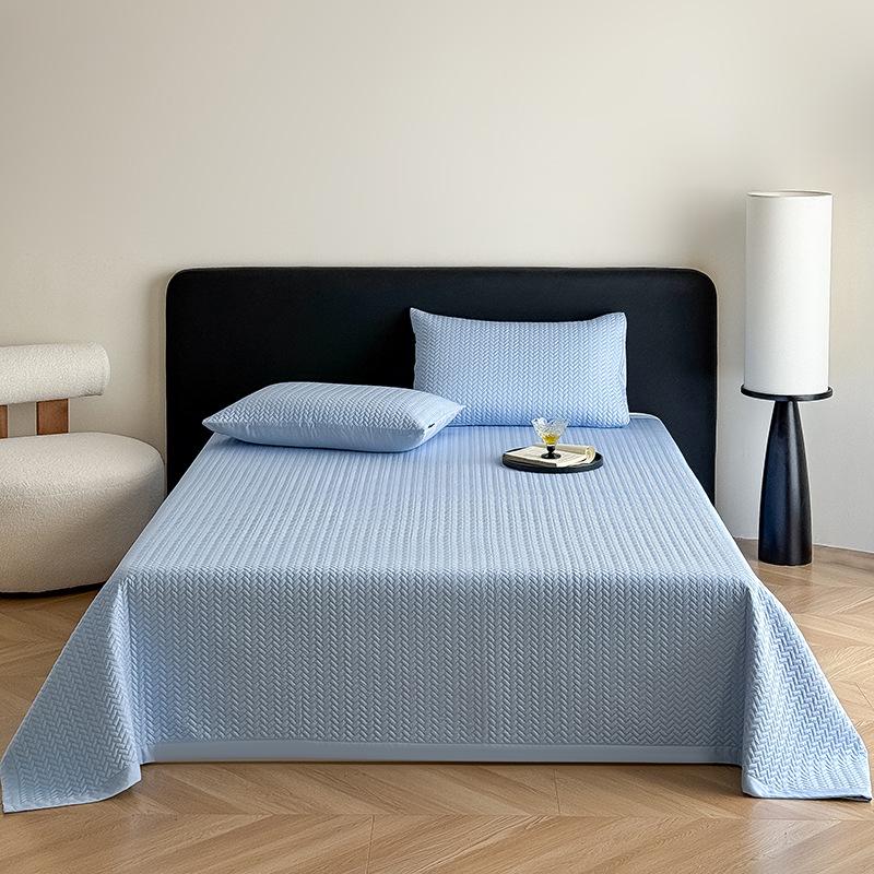Summer Tencel Quilted Bedspread: Soft, Cool, High-End Lyocell Fiber Bedding Set