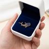 2 Pcs Vintage Whale Dolphin Badge Animal Fish Shaped Metal Badge Whale Dolphin Brooch  Female