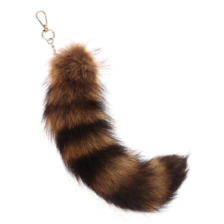 Llavero Colgante Cola de Zorro de Peluche Llavero de Cola de Animal Encanto Cadenas para Llaves de Coche Decoración de Bolso