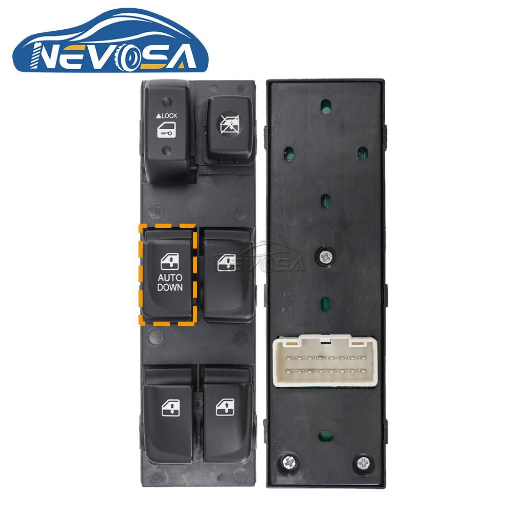 NEVOSA 93580-2H000 93570-2H110 Master Window Switch Passenger Rear Button For Hyundai Elantra HD 2007 2008 2009 2010 935702H110