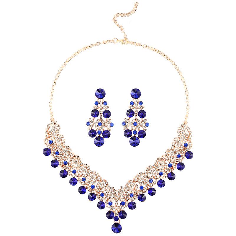 Bridal Necklace & Earring Set for Weddings & Evenings