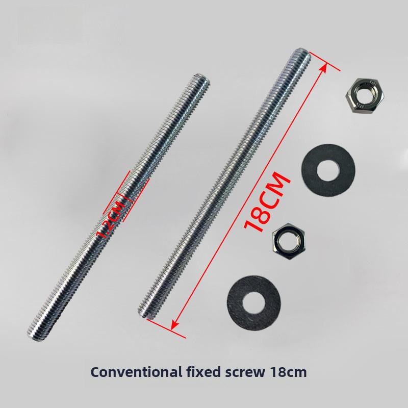 Wall-Hung In-Wall Toilet Cistern Kit with Flushing Pipe, Drain Bend, Valve, and Bolts