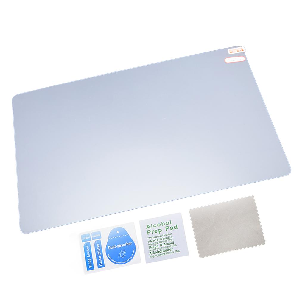 Center Control Screen Tempered Glass Protector Smooth Touch Sensitive Response Replacement For Tesla Model 3 Y Blue